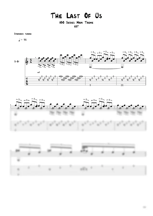 Gustavo Santaolalla - Last Of Us - Main Theme