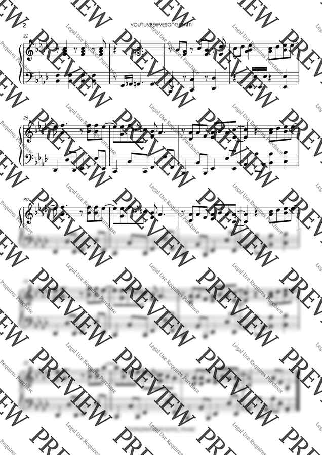 이찬혁 - 멸종위기사랑 (원키/이지키 2종) by 예송쌤1