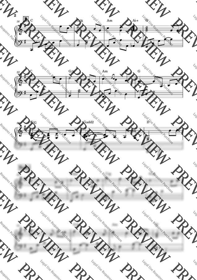 악보 > J. Brahms (브람스) 자장가 (클래식을 재즈뉴에이지로) by 헬로피아노 Hellopiano