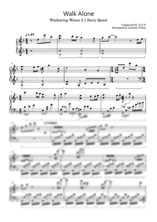 Wuthering Waves - Walk Alone
