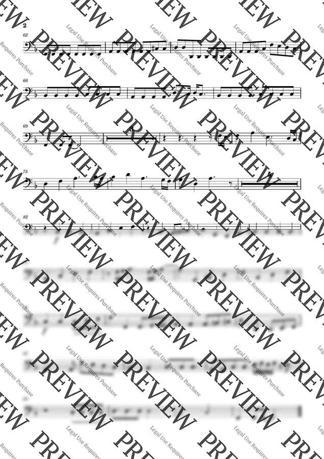 귀멸의 칼날 - 탄지로의 노래 (3중주/반주+듀엣) by Flee1