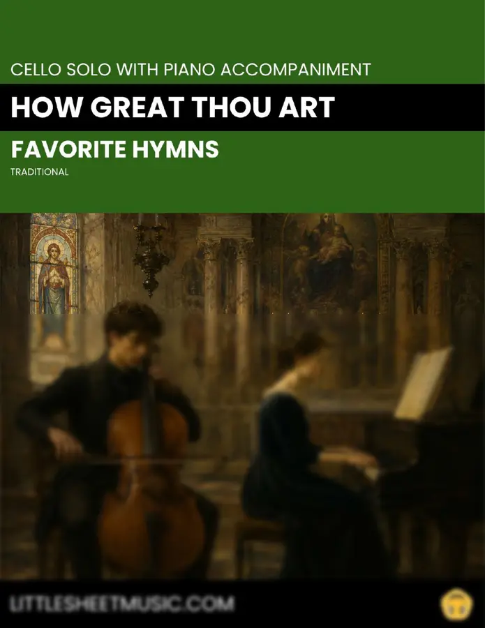 Traditional - How Great Thou Art (Cello Solo with Piano Accompaniment)