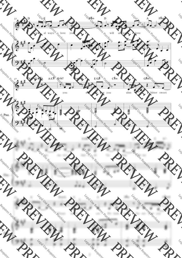 이영현 - I Will Always Love You (Dolly Parton) by 악보마트1