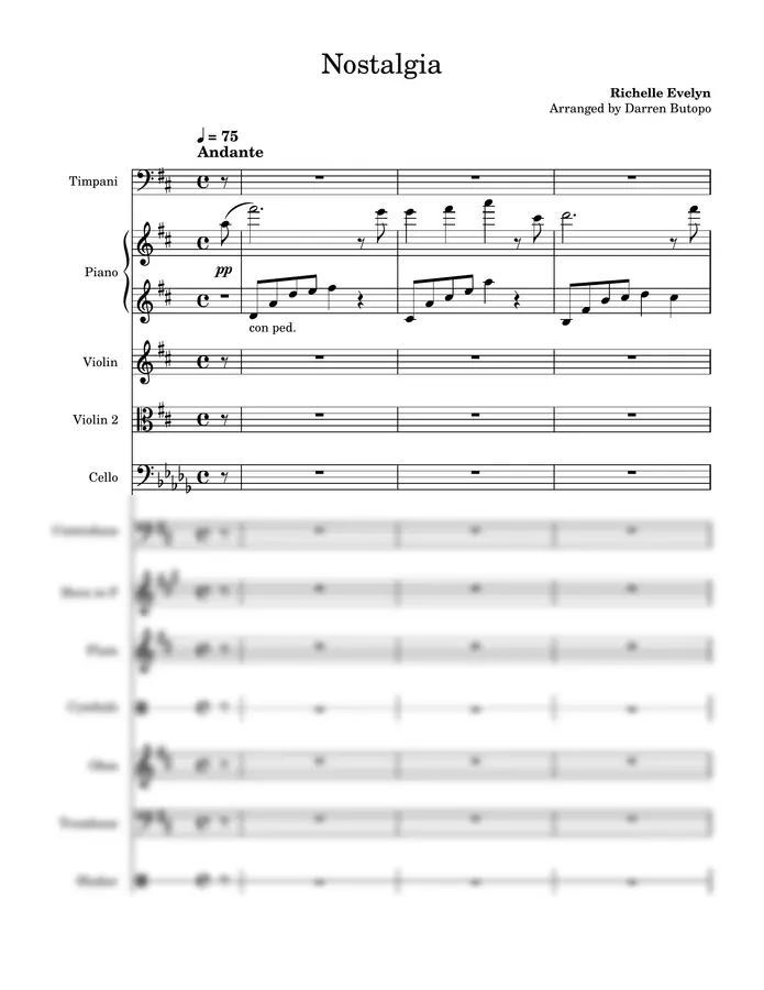 Richelle Evelyn - Nostalgia (Orchestral Version)