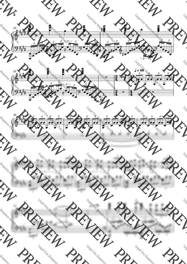 우시오 켄스케 - in the pool (극장판 체인소 맨 : 레제편 수영장 씬 테마곡) by Keyboard Man1