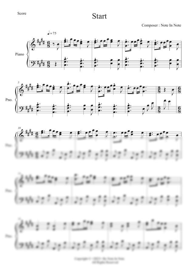 Note In Note - Start (산뜻한 뉴에이지)