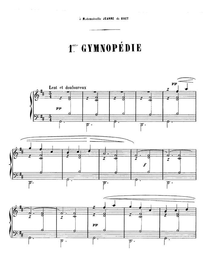 Erik Satie - Gymnopedie no.1 (짐노페디)0