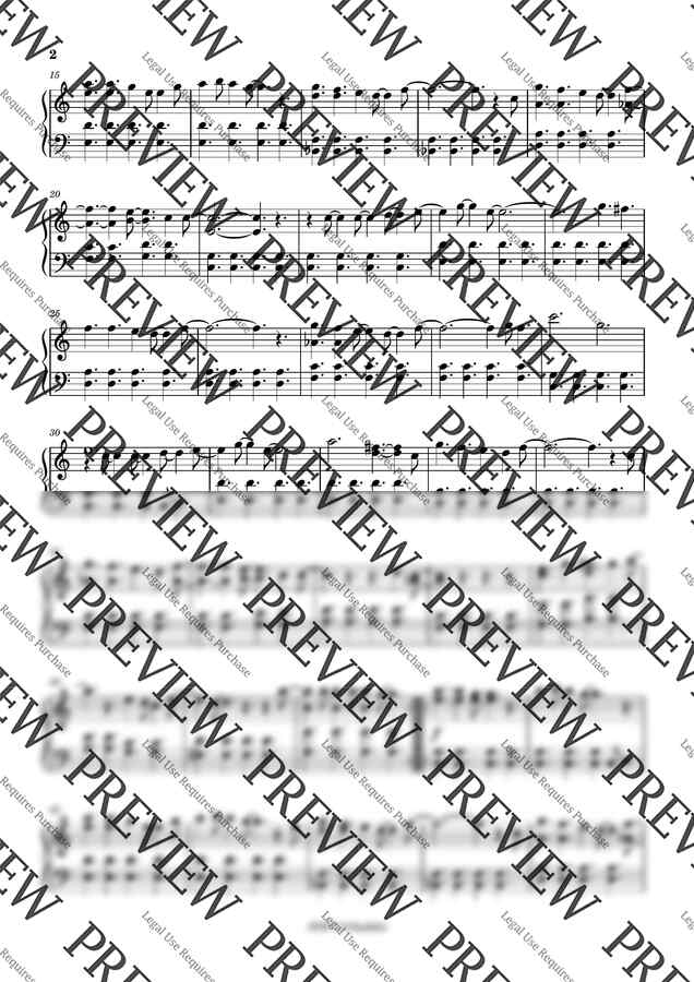 Kelly clarkson - Underneath the tree (Ckey+쉬운버전) by 햅삐악보1