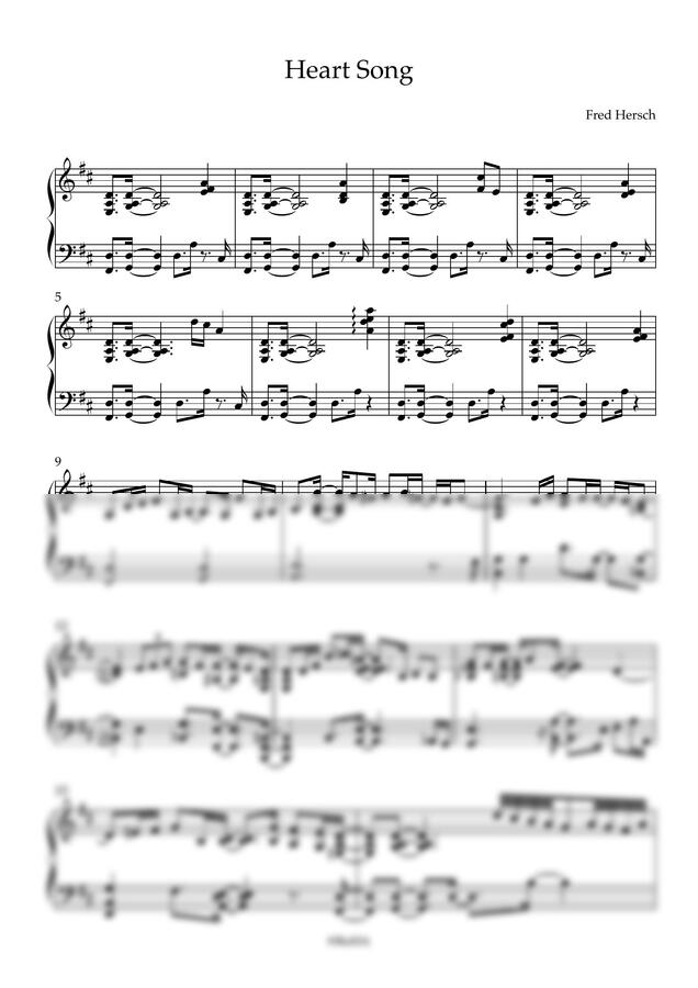 Fred hersch 프레드허쉬 - Heart song