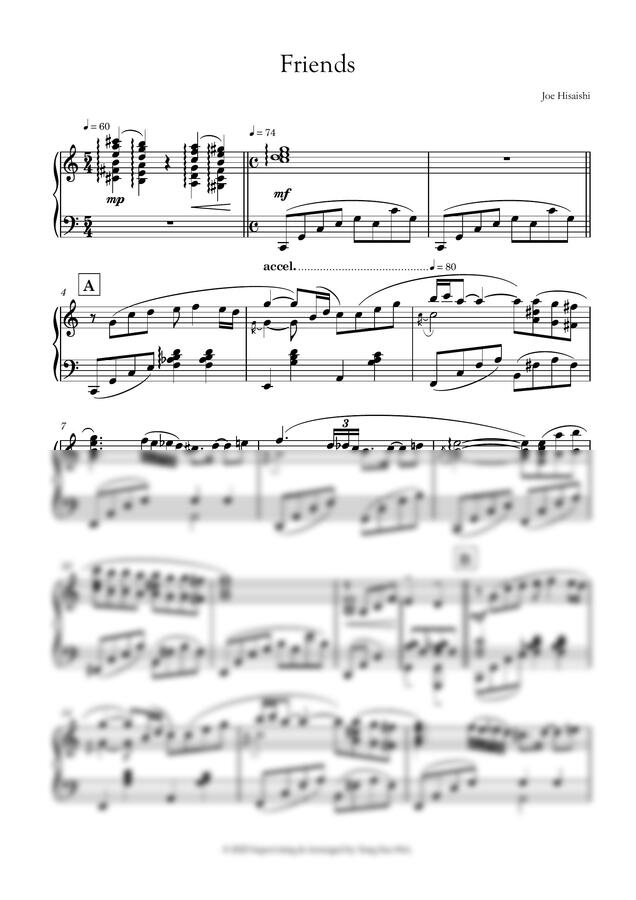 히사이시 조 - Friends (원본 판) by Yang Szu-Wei0