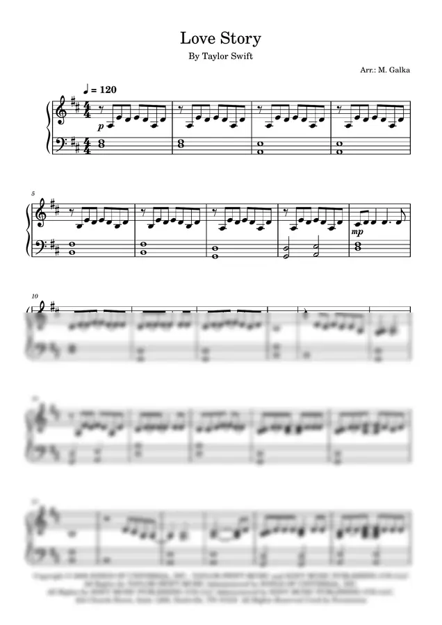 Taylor Swift - Love Story