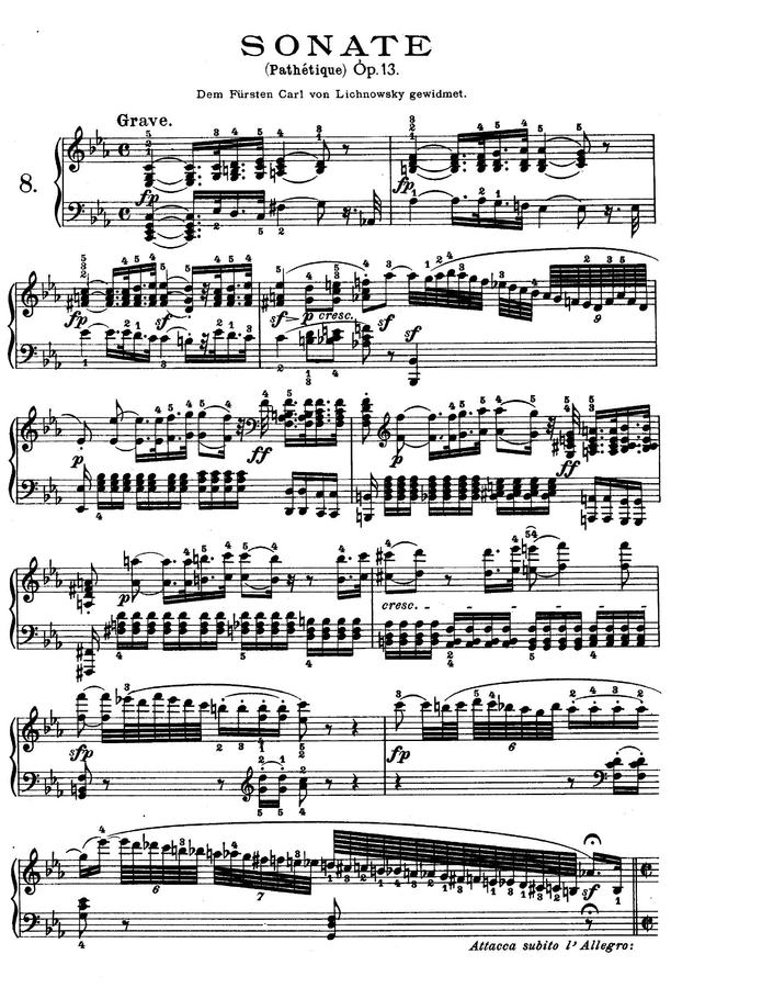 L.V.Beethoven (베토벤) - Piano Sonata No.21 (비창 소나타)