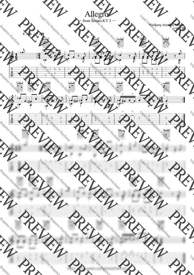 W.A. Mozart - Allegro by 우클통0