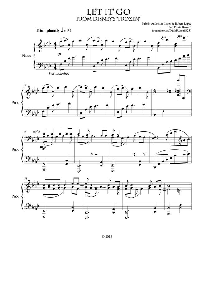 겨울왕국 OST - Let It Go 