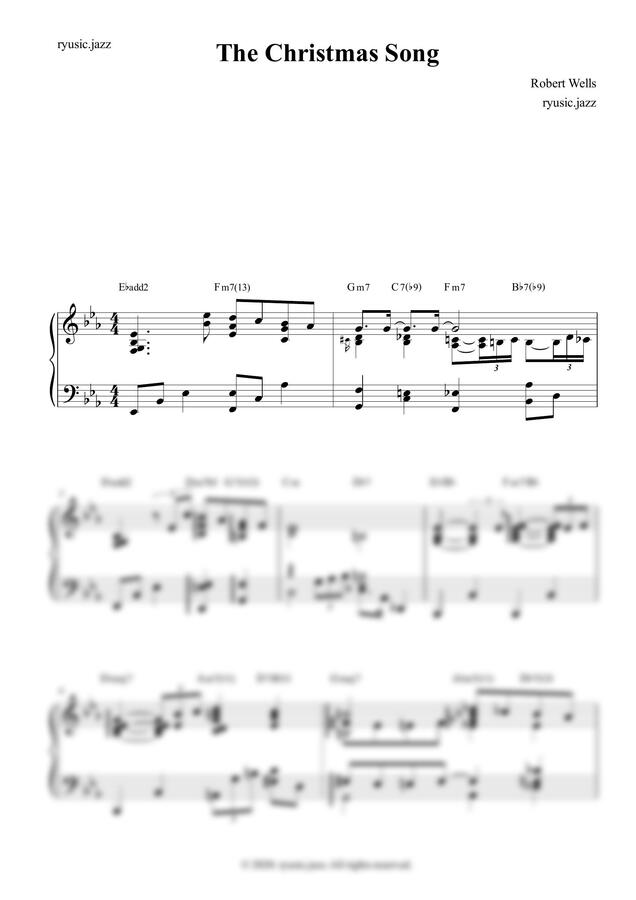 The Christmas Song (재즈 피아노)