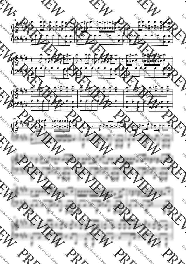 르세라핌(LE SSERAFIM) - 스파게티(SPAGHETTI) (피아노) by Flee1