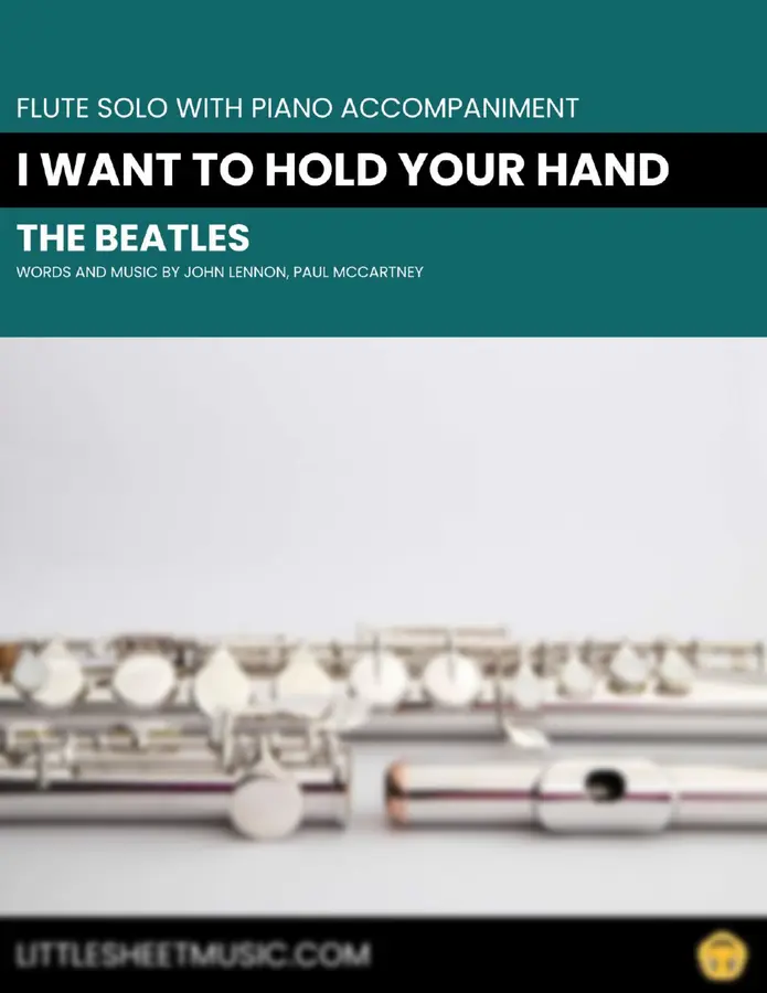 The Beatles - I Want To Hold Your Hand (Flute Solo with Piano Accompaniment)