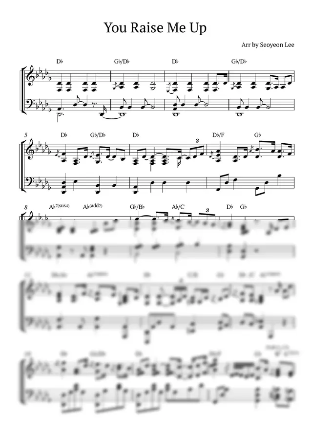 secret garden - You Raise Me Up