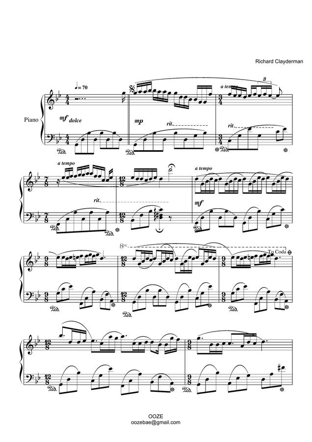 MARIAGE D'AMOUR/RICHARD CLAYDERMAN