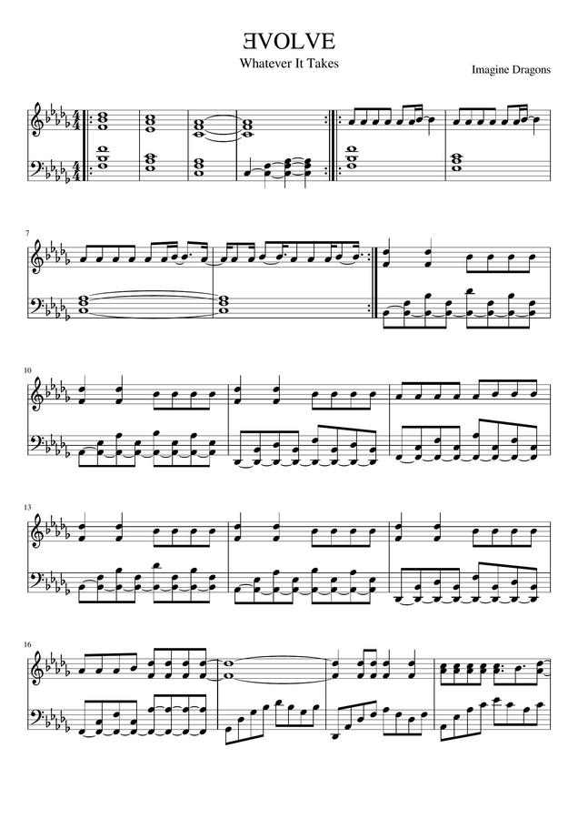 Imagine Dragons - Whatever It Takes by Danger Zone0