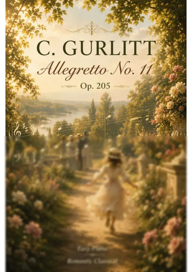 Cornelius Gurlitt (1820-1901) - Allegretto Grazioso