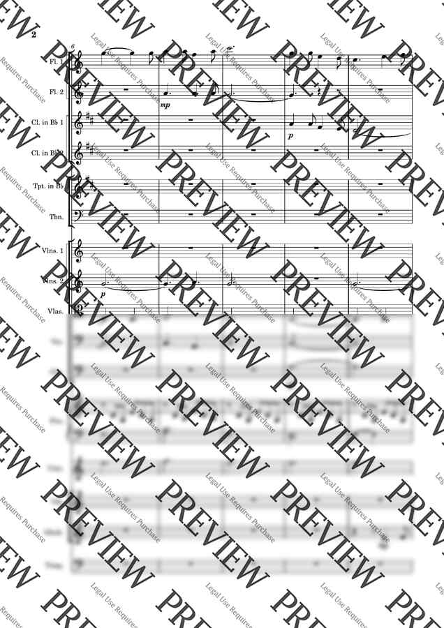 오 거룩한 밤 [오케스트라 악보][초등학교 오케스트라][캐롤] by 심플플루트뮤직1