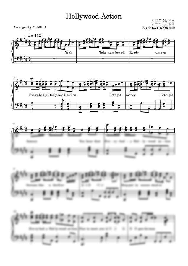 BOYNEXTDOOR - Hollywood Action by MUJINS0