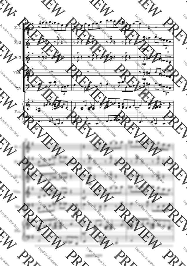 산타 베이비-[플루트][바이올린][첼로][성탄절 행사] by 심플플루트뮤직1