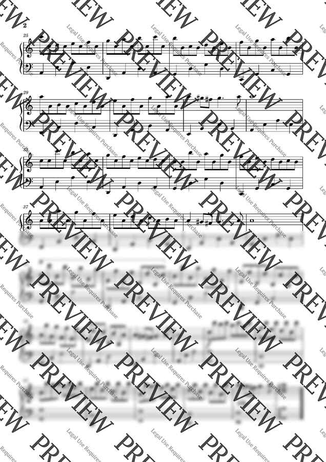 파사칼리아(헨델/할보르센) - 쉬운버전1