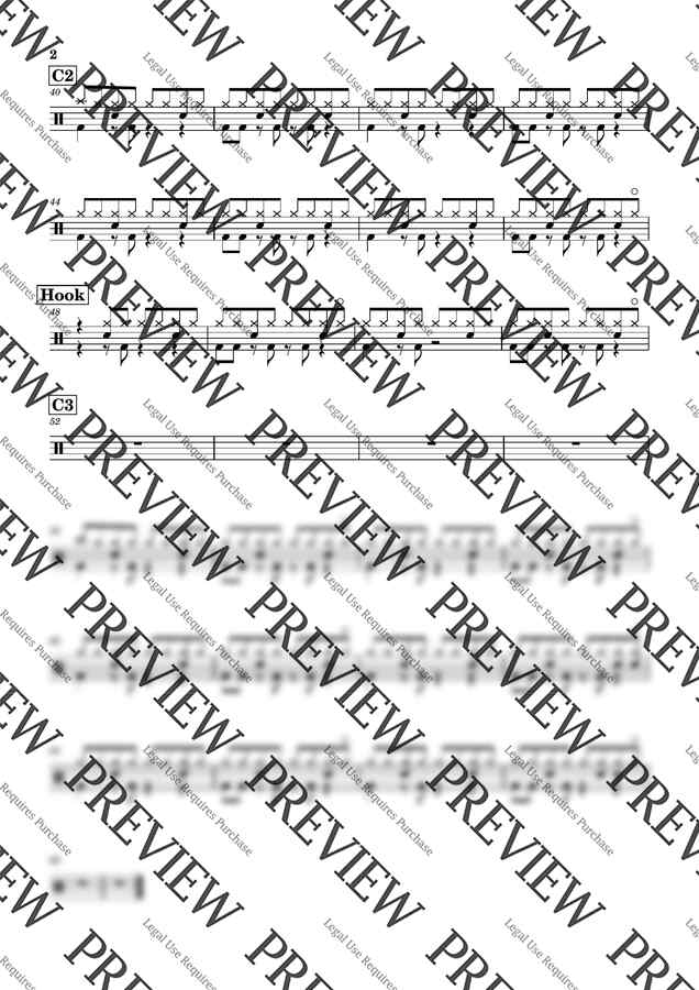 Alex Porat - Sensitive (드럼악보) by Drummer KWI1