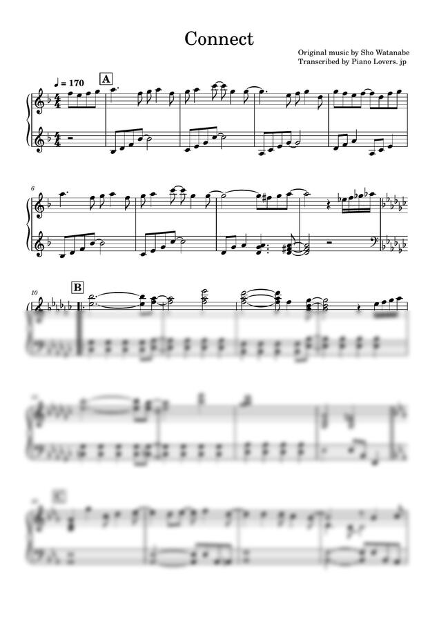 클라리스(ClariS) - 커넥트(Connect) (마도카☆마기카) by Piano Lovers. jp0