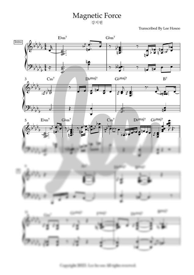 강지원 - Magnetic Force by 이호수0