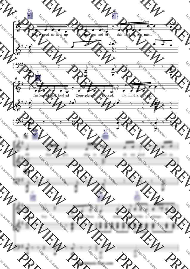 Ariana Grande - Dangerous Woman (피아노 3단) by Sheetmusic-free.com1