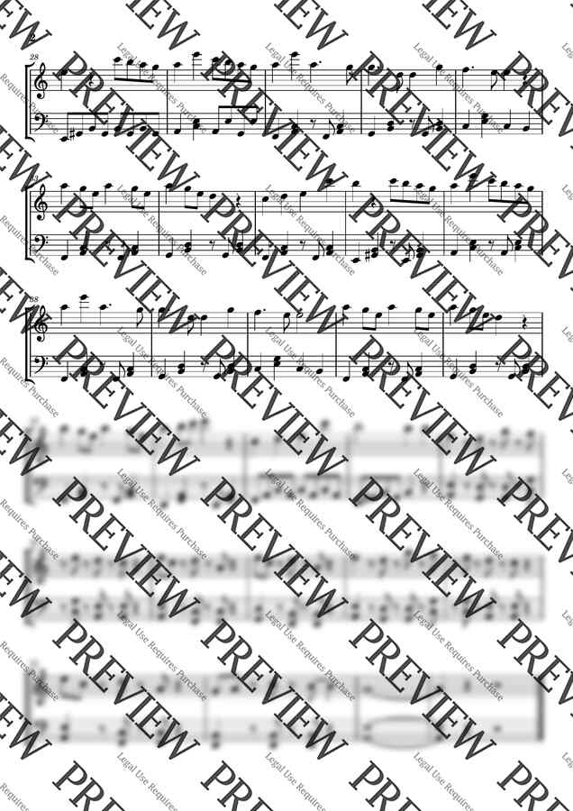 귀멸의 칼날 2기 오프닝 - 잔향산가 (easy ver.) by sunnybr1