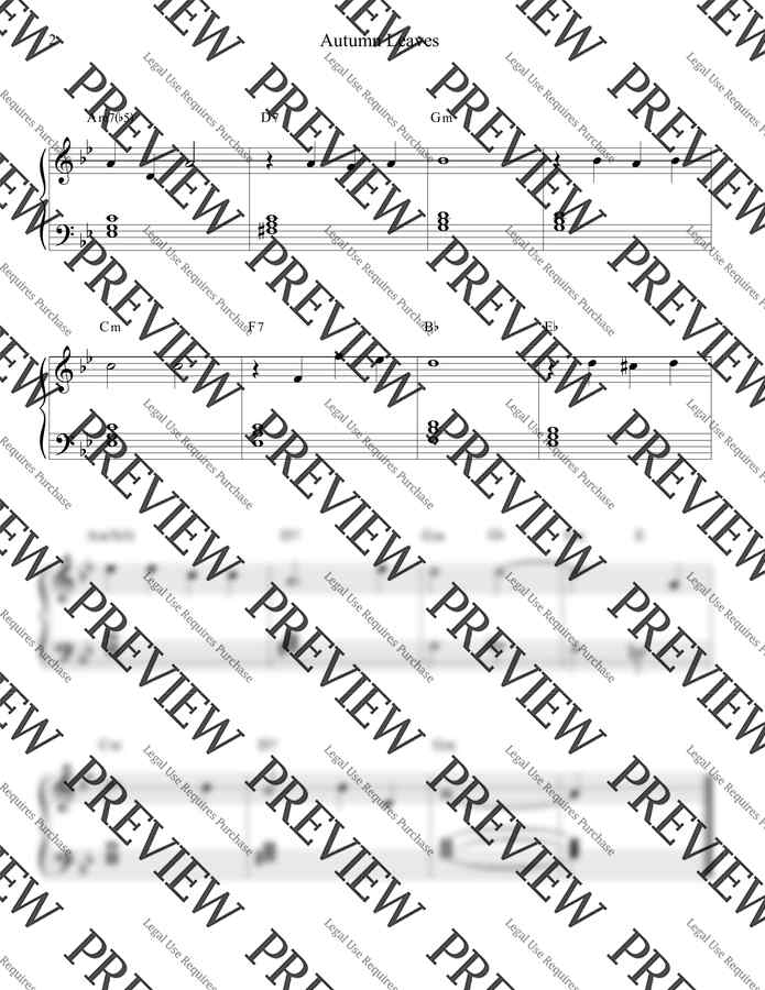 Joshep Kosma - Autumn Leaves (easy 2) by Zoey1