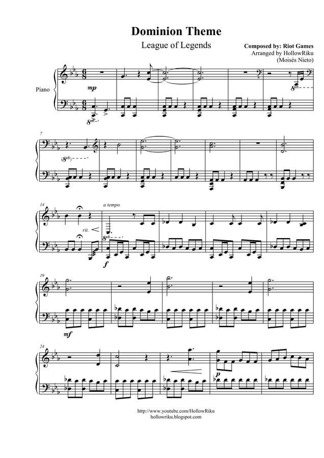 리그오브레전드 - Dominion Theme