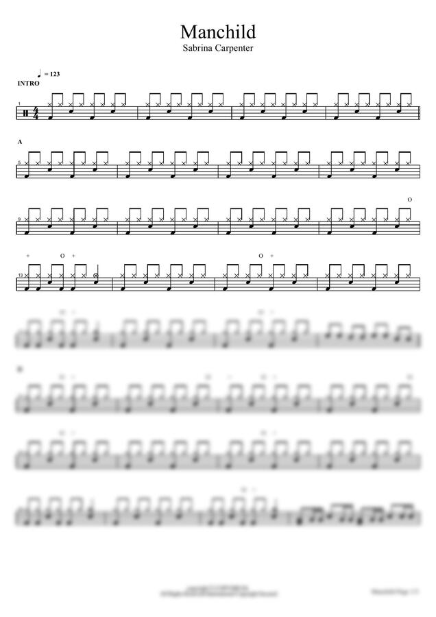 Sabrina Carpenter - Manchild by COPYDRUM0