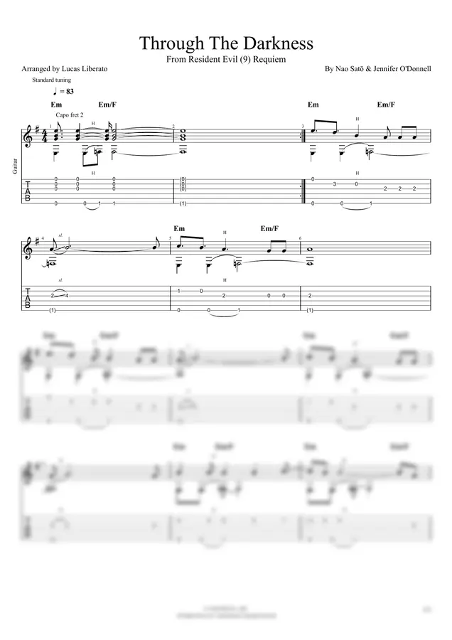 From Resident Evil Requiem - Through The Darkness