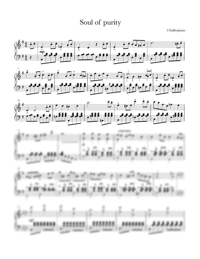 11balletpiano(최선미) - Soul of purity