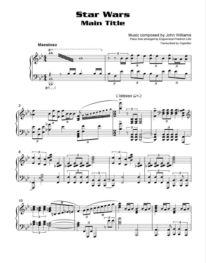 John Williams - Starwars Main Theme