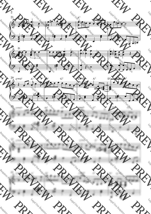 Ariana Grande - Santa Baby (C Key, 완곡/ 코드 포함) | 다장조 크리스마스 캐롤 피아노 악보 by AYULMUSIC PIANO STUDIO1