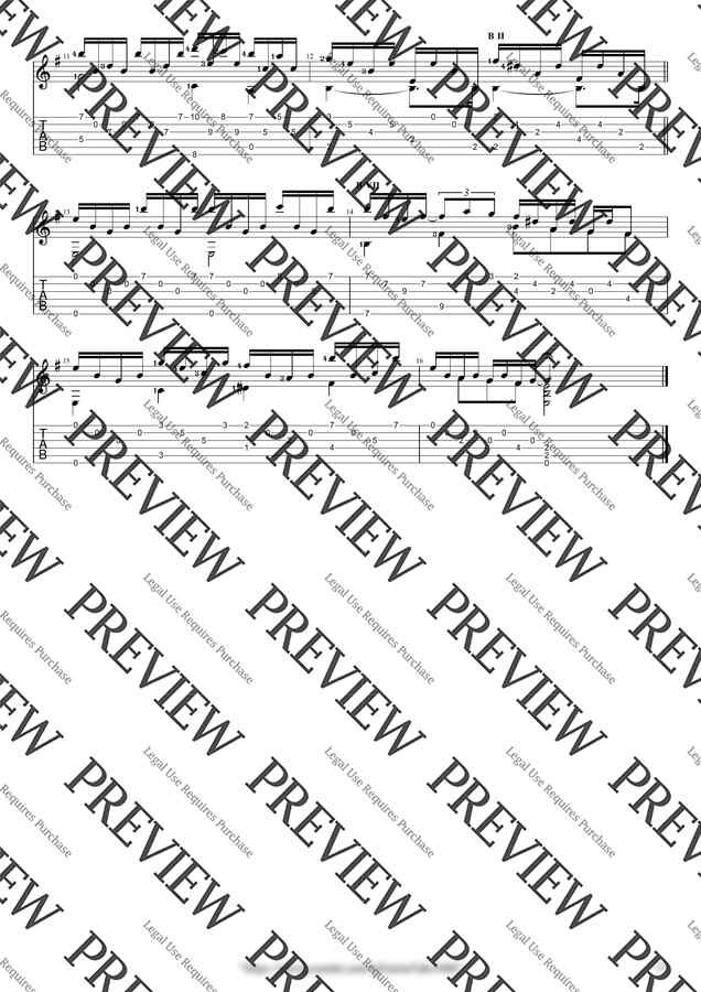 Spanish traditional - Flee as a Bird (고향 생각) by GuitarTabs1