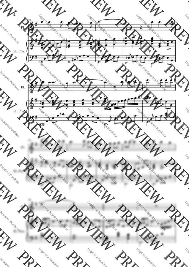 누군가 널 위해 기도하네-[플루트 솔로][피아노][플루트 특송]1