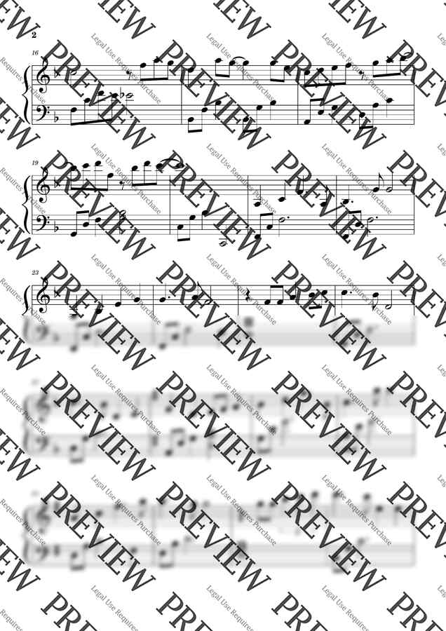 크리스마스캐롤 - 크리스마스에는 축복을 (체르니100부터) by 스마일데이1