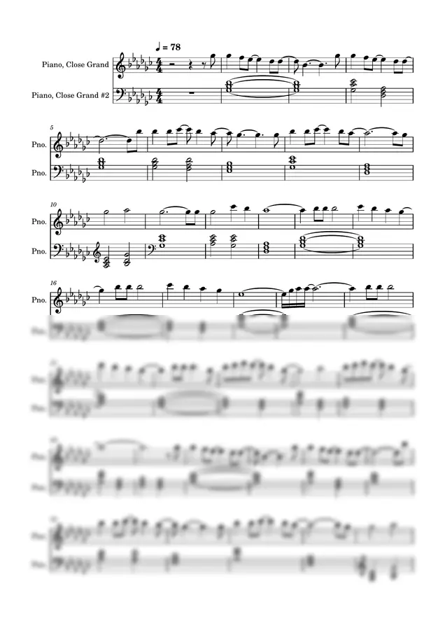 Kari Jobe - Healer (PIANO SHEET)