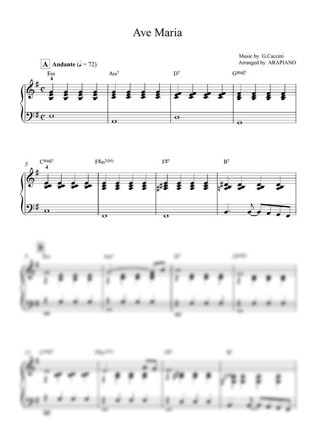 Caccini - Ave Maria by ARAPIANO0