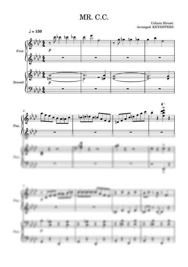 Hiromi - MR. C.C (4Hands Ver.) by KEYSISTERS0