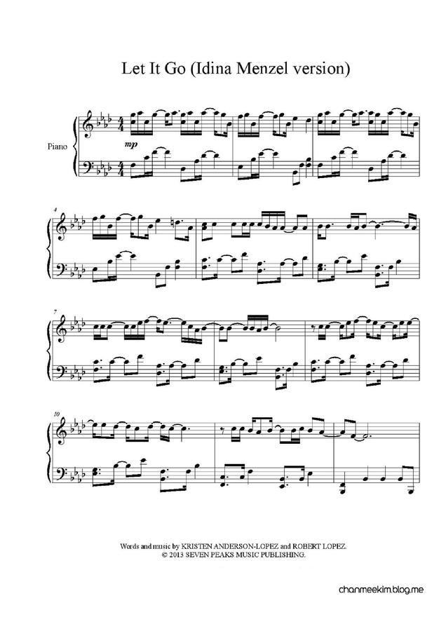 겨울왕국 OST - Let It Go (Idina Menzel ver.)