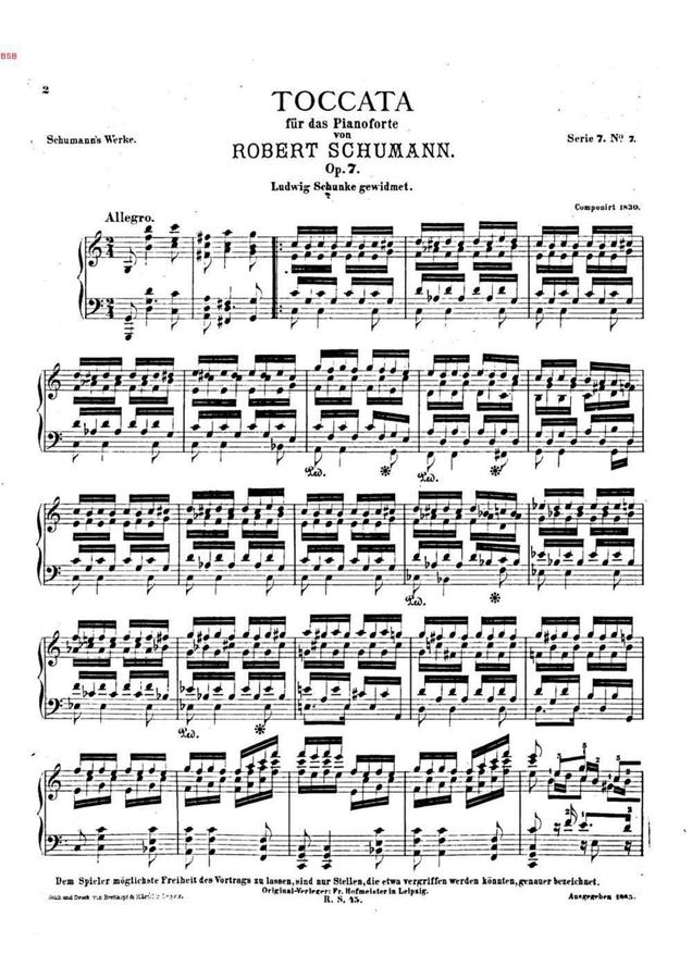 R. Schumann (슈만) - Toccata (토카타)0