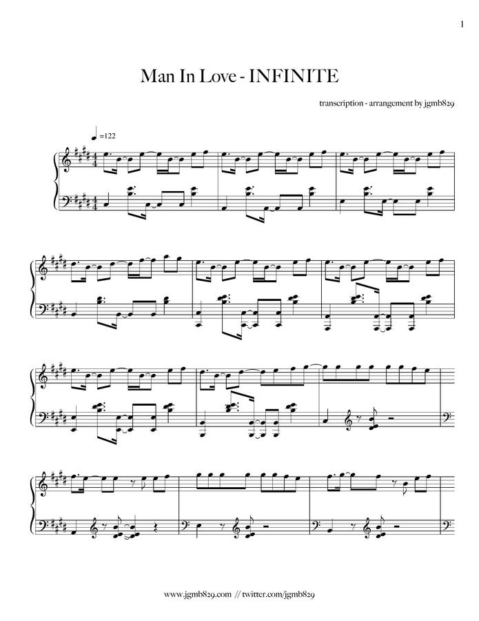 man in love - 인피니트